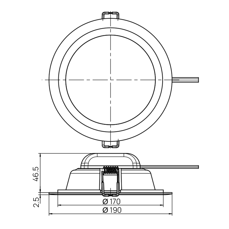 DL-E Ø=190мм
